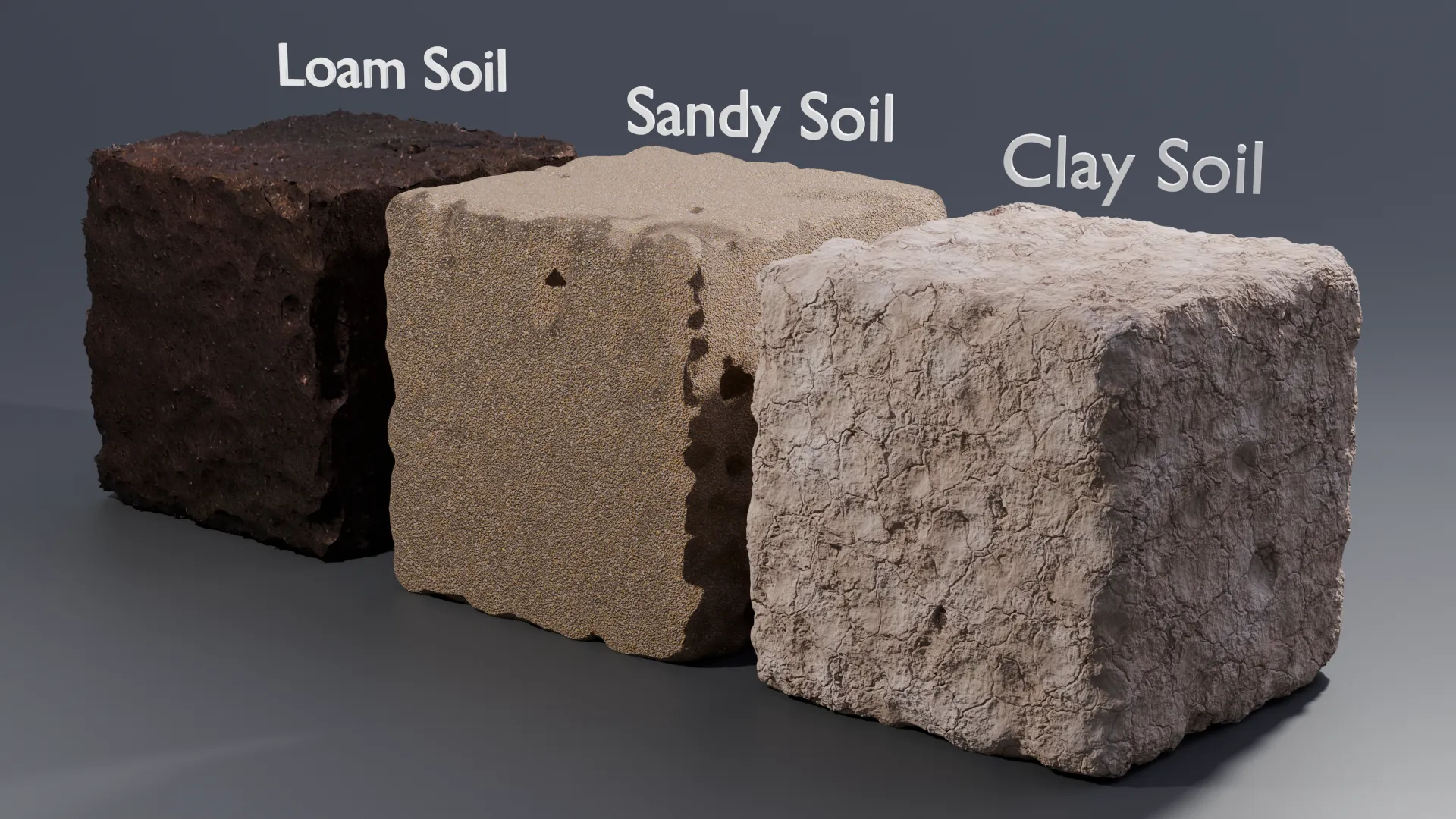 Pier and beam soil types, 3D render by Signature Media
