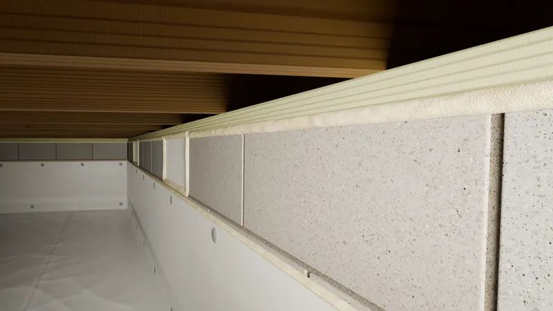 Vapor barrier insulation, 3D render by Signature Media