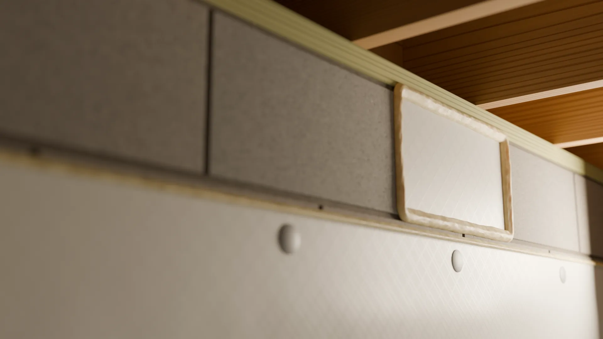 Vent sealing vapor barrier, 3D render by Signature Media